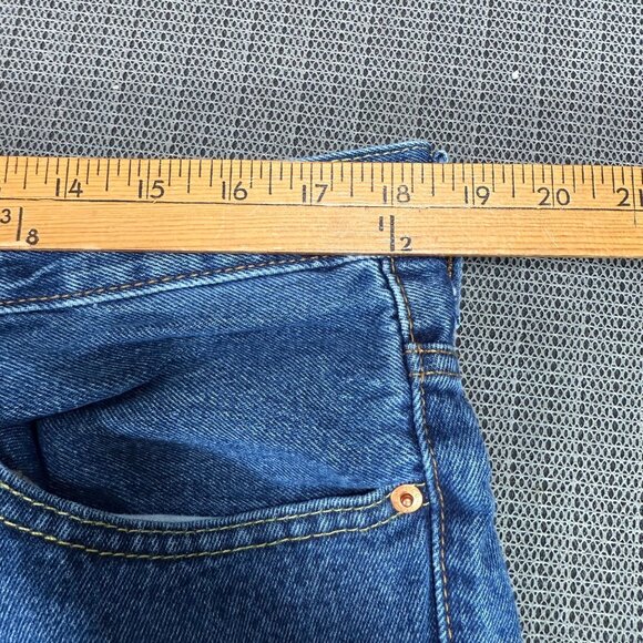 Levis 550 Mens Size W38 L34 Blue Relaxed Fit Straight Leg Denim Jeans - Picture 5 of 12